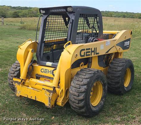 gehl 7810 skid steer loader|gehl track loader for sale.